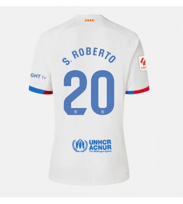 Barcelona Sergi Roberto #20 Udebanetrøje Dame 2023-24 Kort ærmer